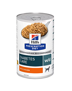 Hill's Prescription Diet w/d Digestive/Weight/Diabetes Management για Σκύλους με Κοτόπουλο 370gr