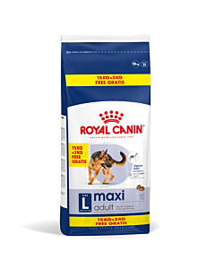 Royal Canin Maxi Adult 18kg (15kg + 3kg)