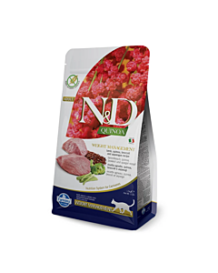 N&D Quinoa Grain Free Weight Management Lamb Adult Cat 300gr