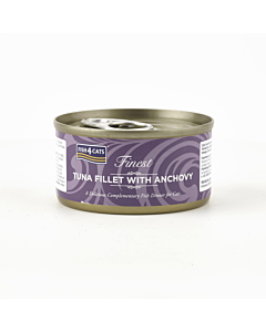 Fish4Cats Κονσέρβα με Θαλασσινά 70gr Φιλέτο Τόνου & Γαύρος