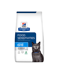 Hill's Prescription Diet d/d Food Sensitivities για Γάτες με Πάπια & Πράσινα Μπιζέλια 1.5kg