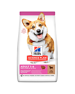 Hill's Science Plan Adult Small & Mini Αρνί & Ρύζι 1.5kg