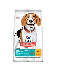 Hill's Science Plan Adult Perfect Weight Medium με Κοτόπουλο 12kg