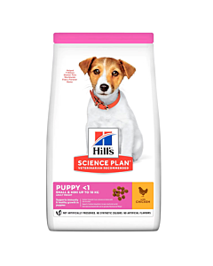 Hill's Science Plan Puppy Small & Mini Κοτόπουλο 1.5kg