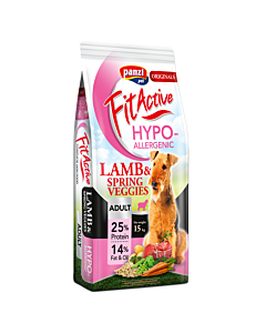 FitActive Adult Dog Hypoallergenic Lamb & Spring Veggies 2x15kg
