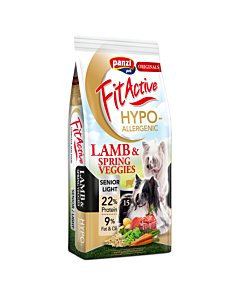 FitActive Senior Light Hypoallergenic Lamb & Spring Veggies 4kg