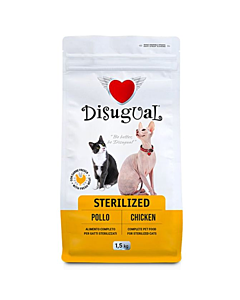 Disugual Cat Sterilized Chicken 1.5kg