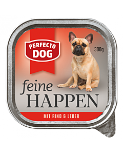 Perfecto Dog Fine Bites Beef and Liver 300gr