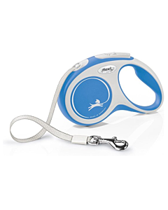 Flexi New Comfort Iμάντας S Μπλέ/Aqua 5m/15kg