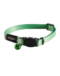 Rogz Kiddy Breakaway Collar for Kittens Small Green (11mm)