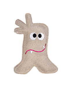 Nobleza Triangle Monster Dog Toy Beige 16 x 12cm