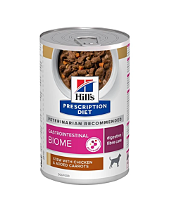 Hill's Prescription Diet Canine Gastrointestinal Biome Stew with Chicken & Vegetables 354gr