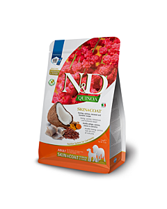 N&D Quinoa Grain Free ''Skin & Coat'' Herring & Coconut Adult Medium/Maxi 2.5kg
