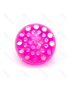 Nobleza Dog 5.5 cm LED Honeycomb Ball Pink