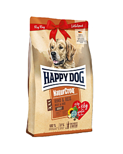 Happy Dog NaturCroq Beef 18kg (15kg + 3kg Δώρο