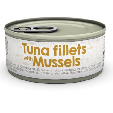 Naturea Tuna Fillets with Mussels κονσέρβα γάτας
