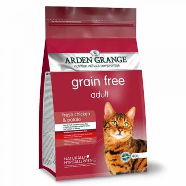 Arden Grange Cat Adult Grain Free με Κοτόπουλο
