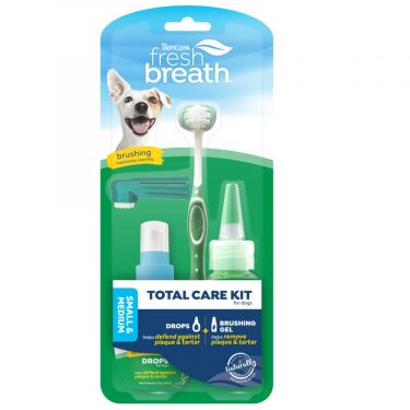 Tropiclean Fresh Breath Advanced Whitening Oral Care Kit