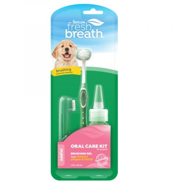 Tropiclean Fresh Breath Puppy Oral Care Kit