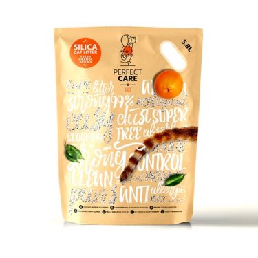 Perfect Care Cat Silica Litter με Άρωμα Πορτοκάλι