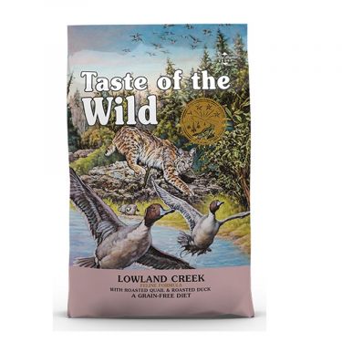 Taste of the Wild Cat Lowland Creek με Ορτύκι & Πάπια