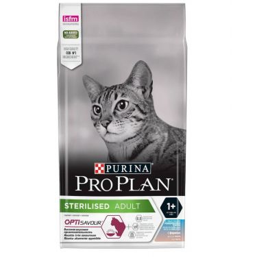 Pro Plan Cat Adult Sterilised Optisavour με Μπακαλιάρο και Πέστροφα