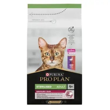 Pro Plan Cat Adult Sterilised Savoury Duo με Πάπια και Συκώτι