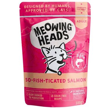 Meowing Heads ''So-fish-ticated Salmon'' Pouch