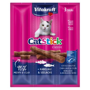 Vitakraft Cat Stick Mini με Ψάρια