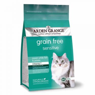 Arden Grange Cat Adult Grain Free Sensitive με Ψάρι