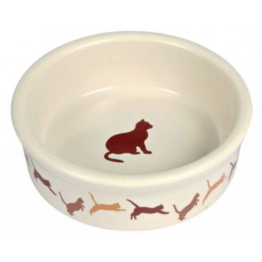 Trixie Ceramic Bowl Cat με Σχέδια