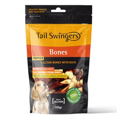 Tail Swingers Calcium Bones With Duck