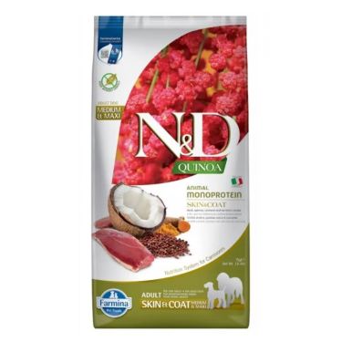 N&D Quinoa Grain Free ''Skin & Coat'' Duck Adult Dog All Breeds