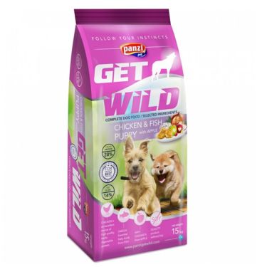 Panzi Get Wild Puppy Chicken & Fish