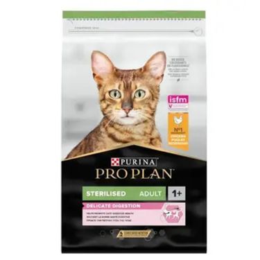 Pro Plan Cat Adult Sterilised Delicate Digestion με Κοτόπουλο