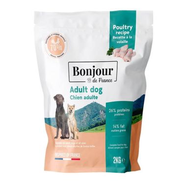 Bonjour Dog Adult Premium Regular Κοτόπουλο