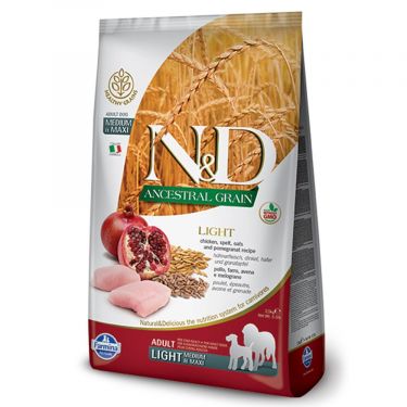N&D Ancestral Low Grain Chicken & Pomegranate Light Medium/Maxi
