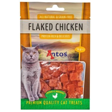 Antos Cat Treats Flaked Chicken