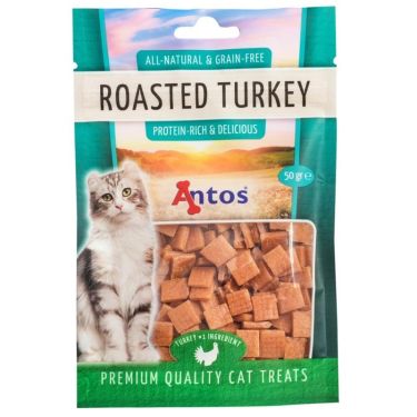 Antos Cat Treats Roasted Turkey