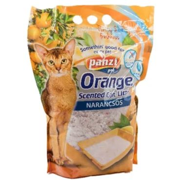 Panzi Silicia Cat Litter Orange