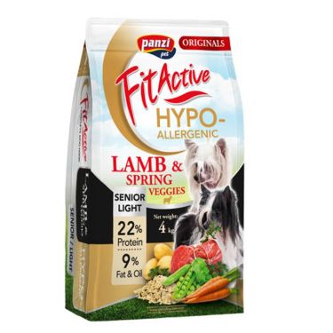 FitActive Senior Light Hypoallergenic Lamb & Spring Veggies