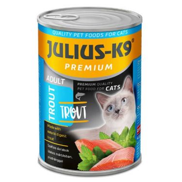 Julius-K9 Adult Cat Κομμάτια Πέστροφας σε Σάλτσα