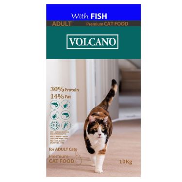 Volcano Adult Cat Food Fish