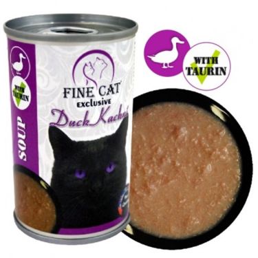 Fine Cat Exclusive Soup με Πάπια 158gr