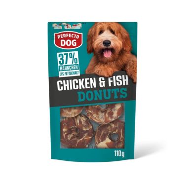 Perfecto Dog Chicken & Fish Donuts