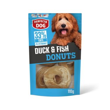 Perfecto Dog Duck & Fish Donuts