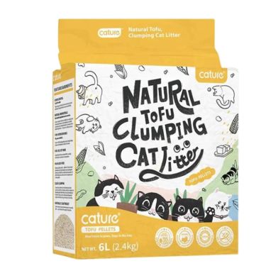 Cature Pure Tofu Clumping Cat Litter Milky Scent