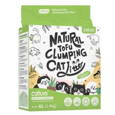 Cature Pure Tofu Clumping Cat Litter Green Tea Scent
