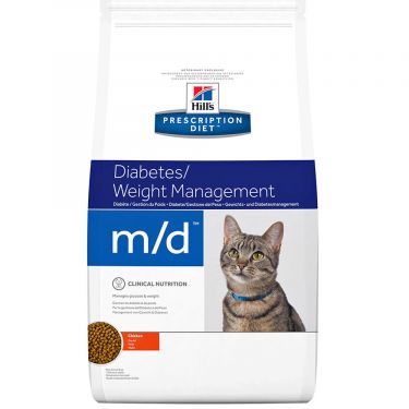 Hill's Prescription Diet m/d Diabetes/Weight Management για Γάτες με Κοτόπουλο