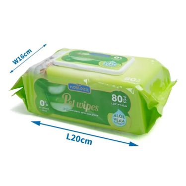 Nobleza Aloe Vera Υγρά Μαντηλάκια Καθαρισμού
